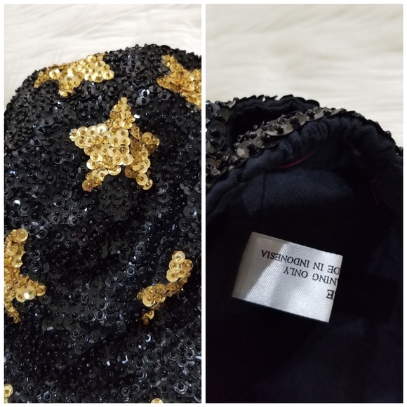 Vintage sequin hat - Picture 3 of 4